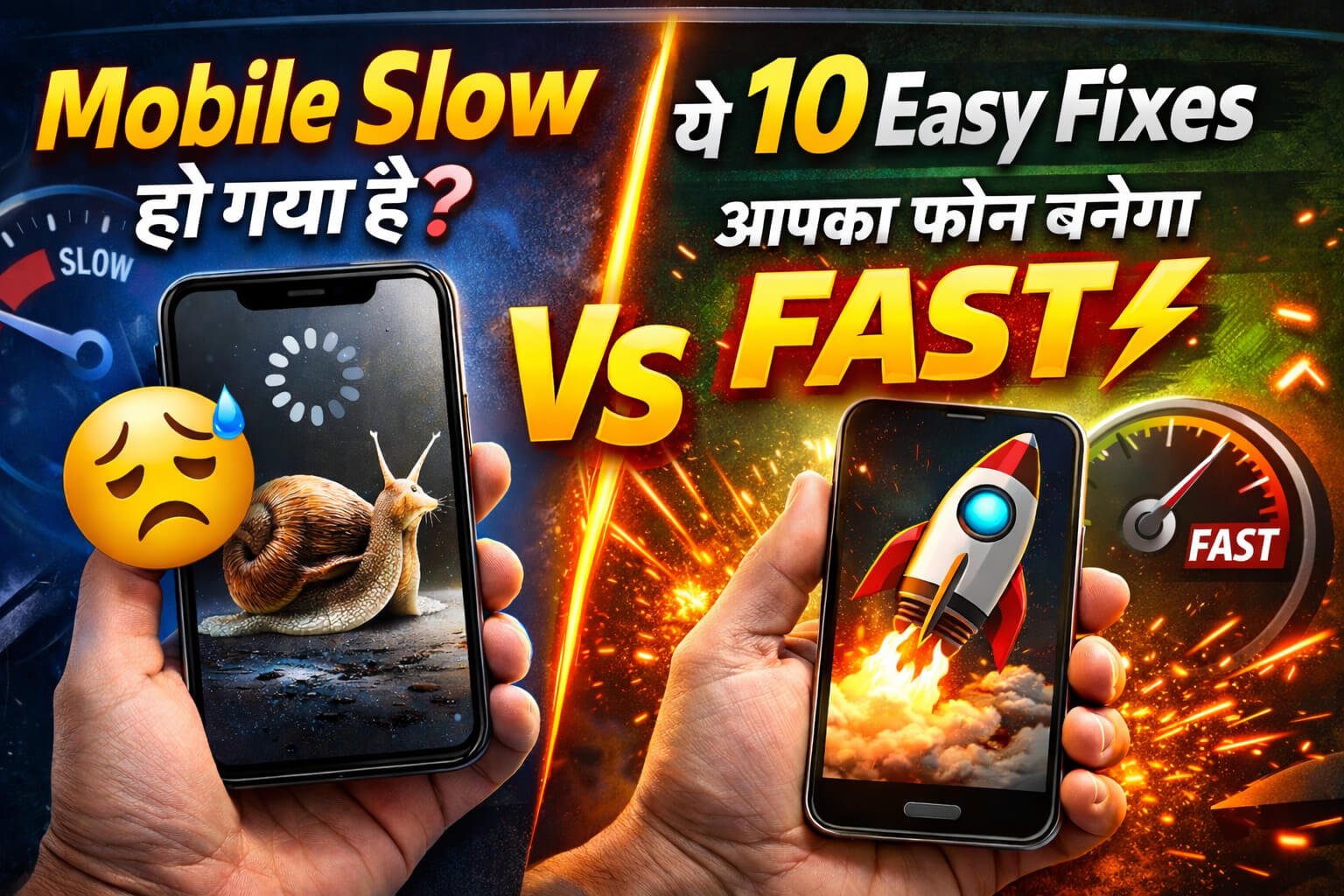 Mobile Slow Kaise Fast Kare Tips