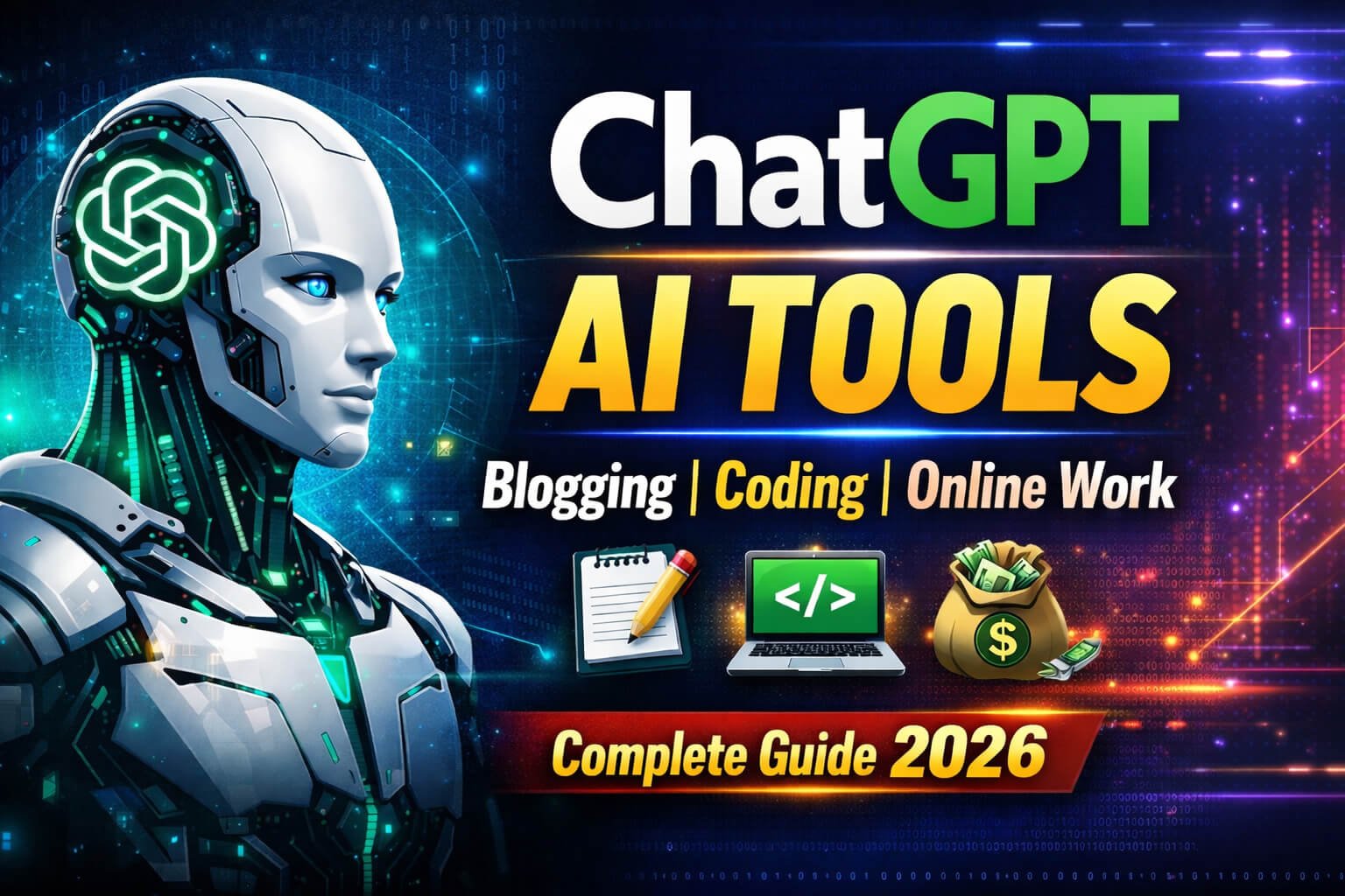 ChatGPT AI Tools – Blogging, Coding aur Online Work ke liye Complete Guide(2026)