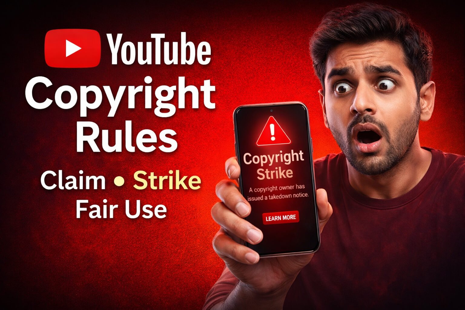 YouTube Copyright Rules 2026: Claim, Strike और Fair Use पूरी जानकारी