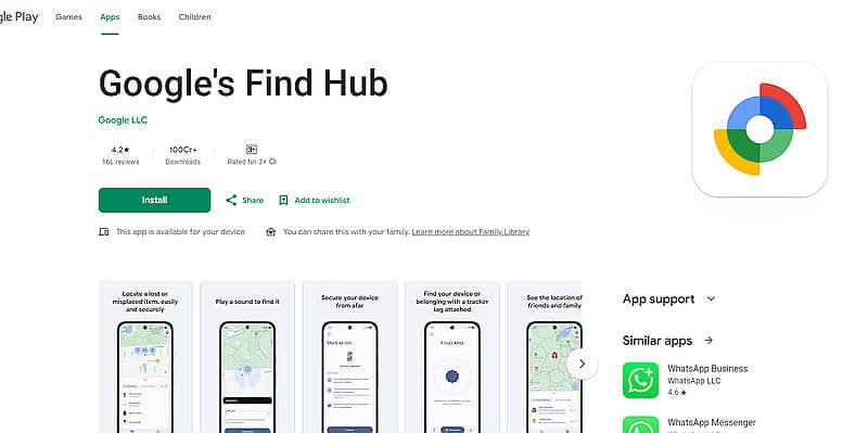 google find my device app screenshot mobile chori hone par phone track