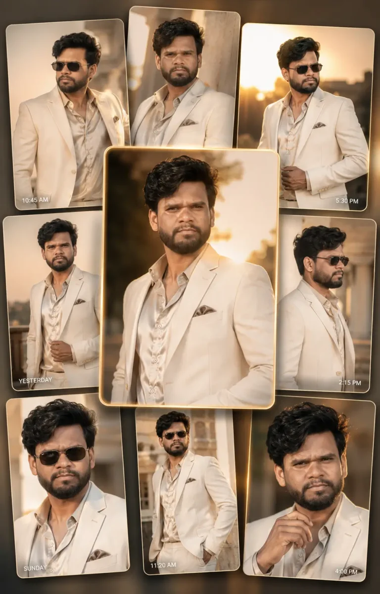 Google Gemini Professional Editorial Portrait AI Photo